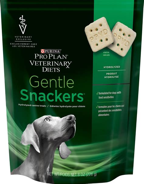 <b>Gentle</b> <b>Snackers</b> can be safely given to dogs with food allergies and/or sensitive gastrointestinal tracts. . Purina gentle snackers